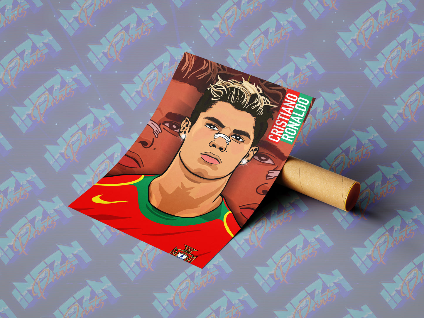 CRISTIANO 'YOUNG CR' RONALDO POSTER