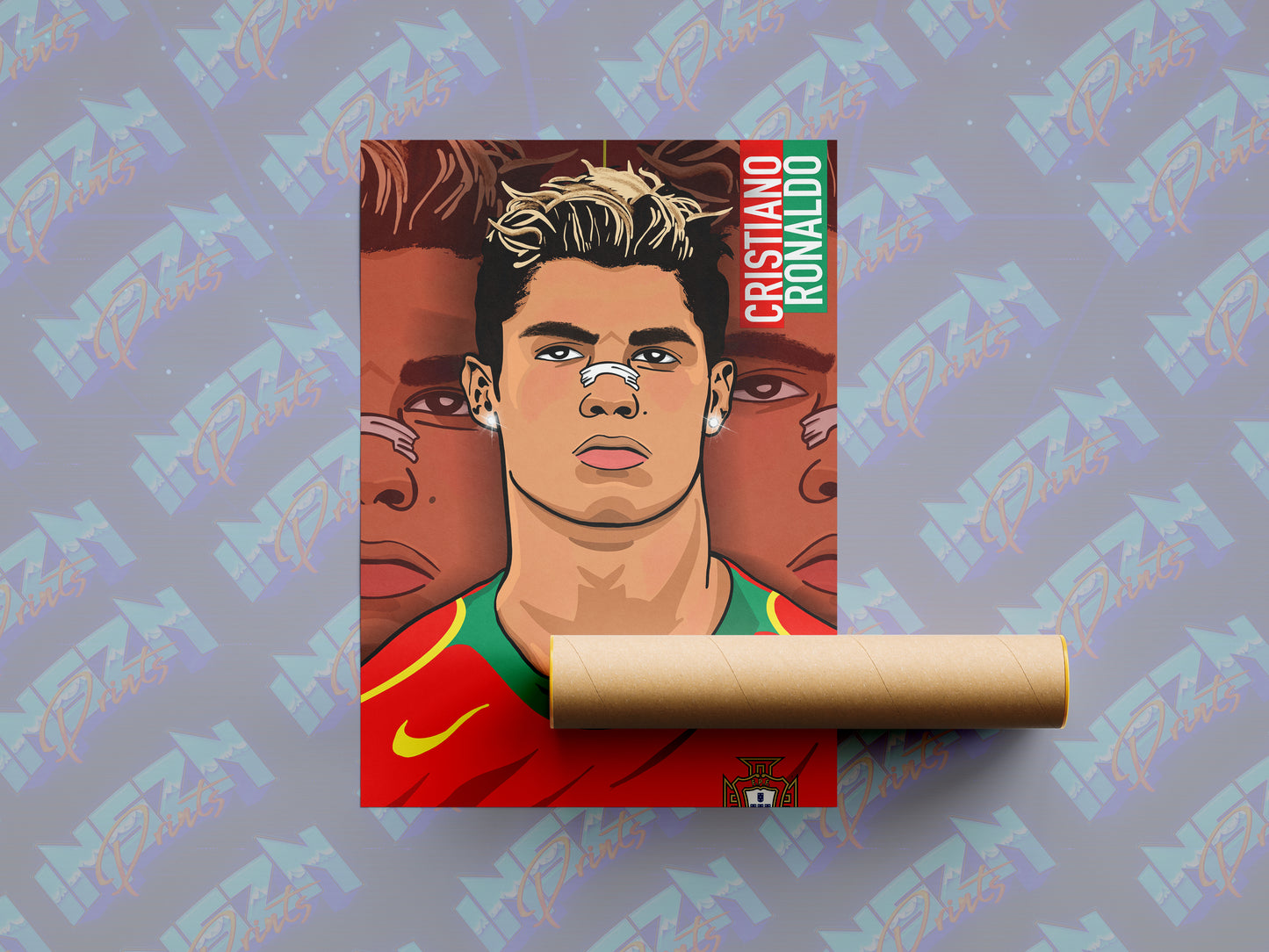 CRISTIANO 'YOUNG CR' RONALDO POSTER