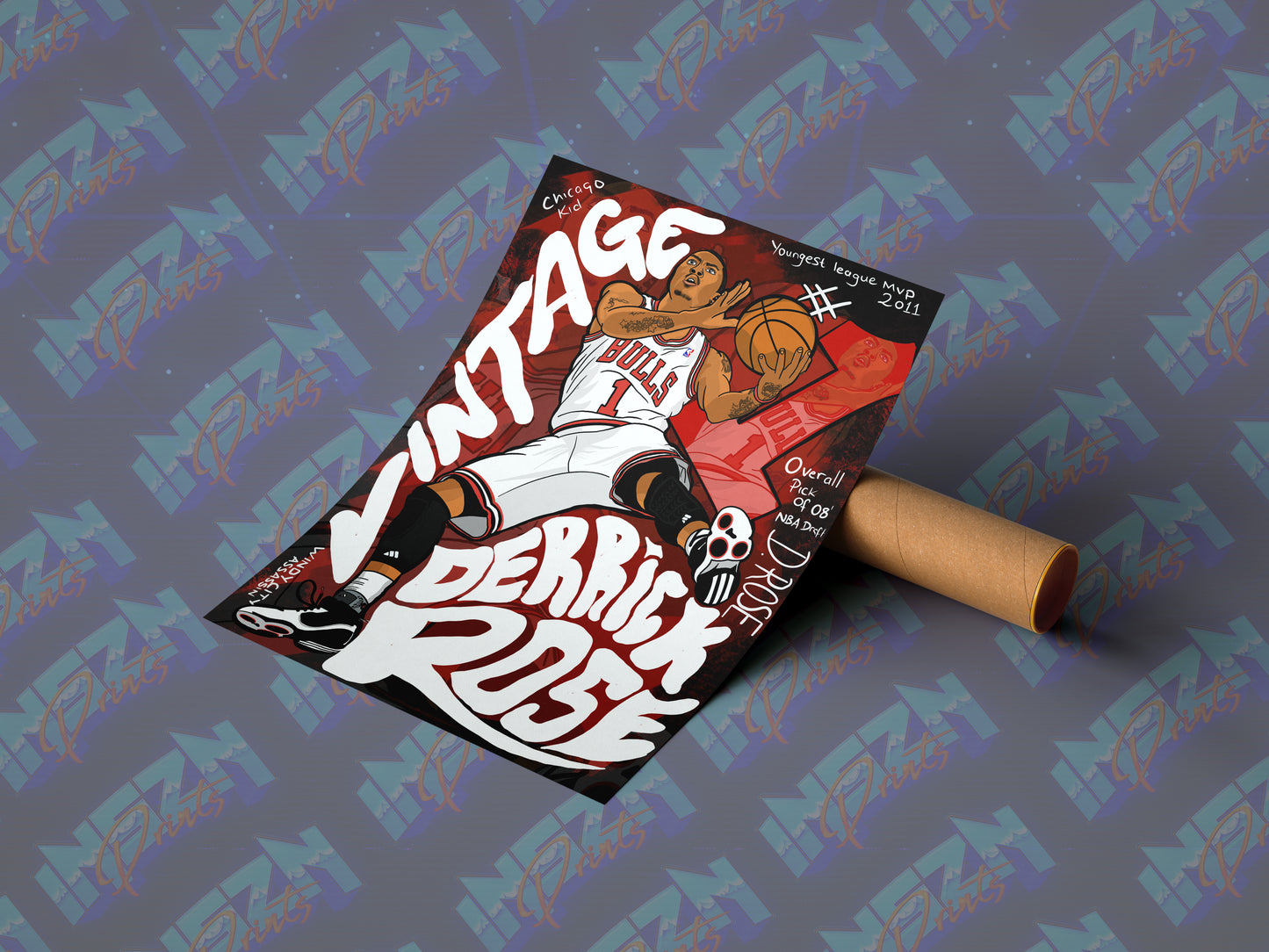 DERRICK 'DROSE' ROSE POSTER