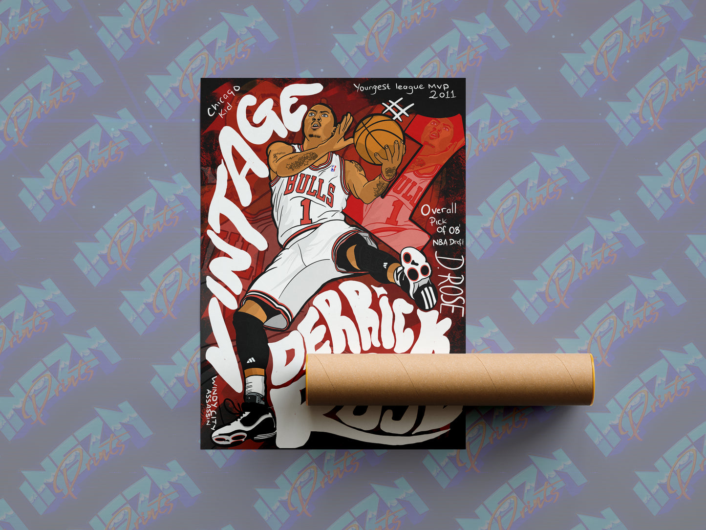 DERRICK 'DROSE' ROSE POSTER
