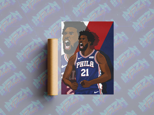 JOEL 'THE PROCESS' EMBIID POSTER