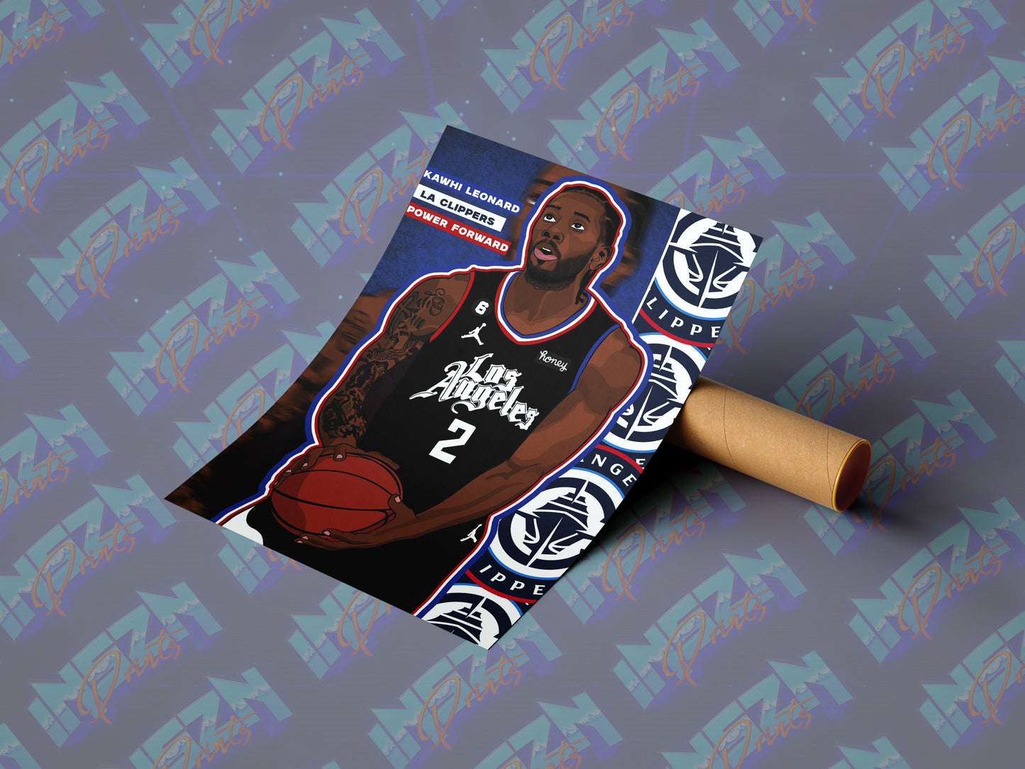 KAWHI 'THE CLAW' LEONARD POSTER