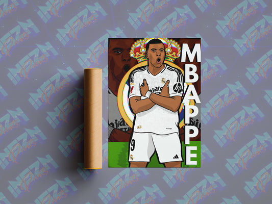 KYLIAN MBAPPE POSTER