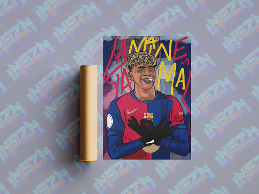 LAMINE 'BABYGOAT' YAMAL POSTER