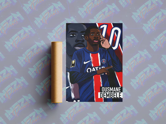 OUSMANE 'DEMBOUZZZ' DEMBELE POSTER