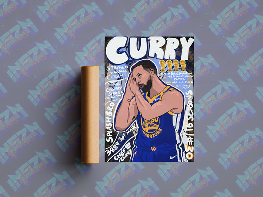 STEPHEN 'CHEF' CURRY POSTER
