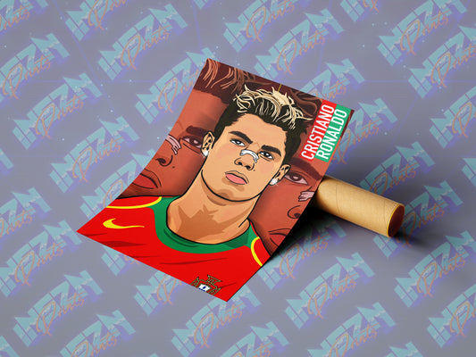 CRISTIANO 'YOUNG CR' RONALDO POSTER