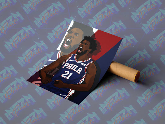JOEL 'THE PROCESS' EMBIID POSTER