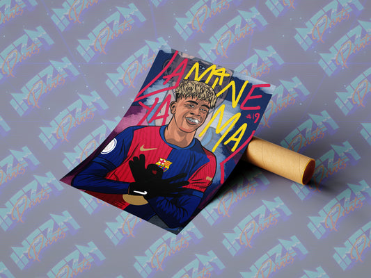 LAMINE 'BABYGOAT' YAMAL POSTER
