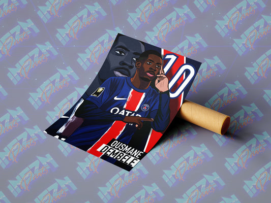 OUSMANE 'DEMBOUZZZ' DEMBELE POSTER