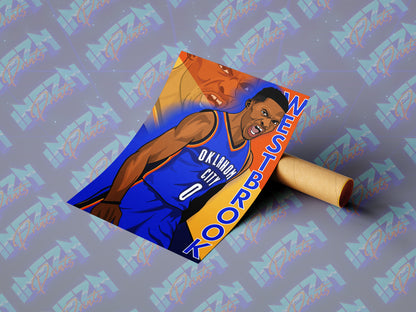 RUSSELL 'TRIPPLE DUB' WESTBROOK POSTER