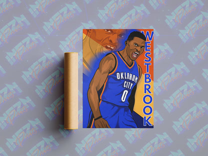 RUSSELL 'TRIPPLE DUB' WESTBROOK POSTER