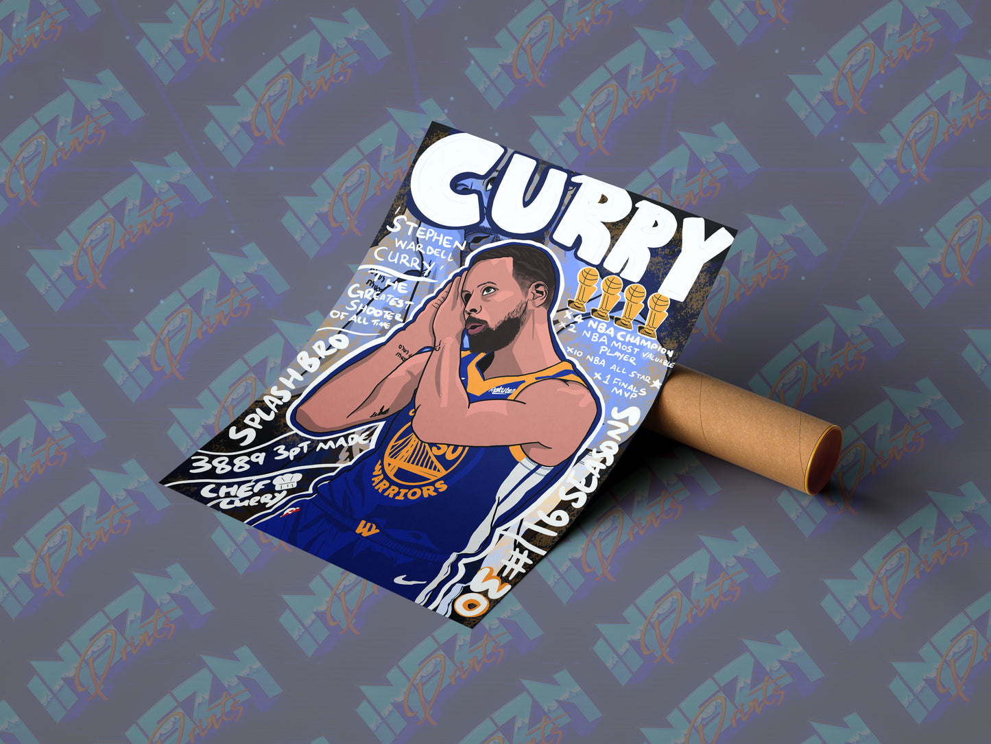 STEPHEN 'CHEF' CURRY POSTER