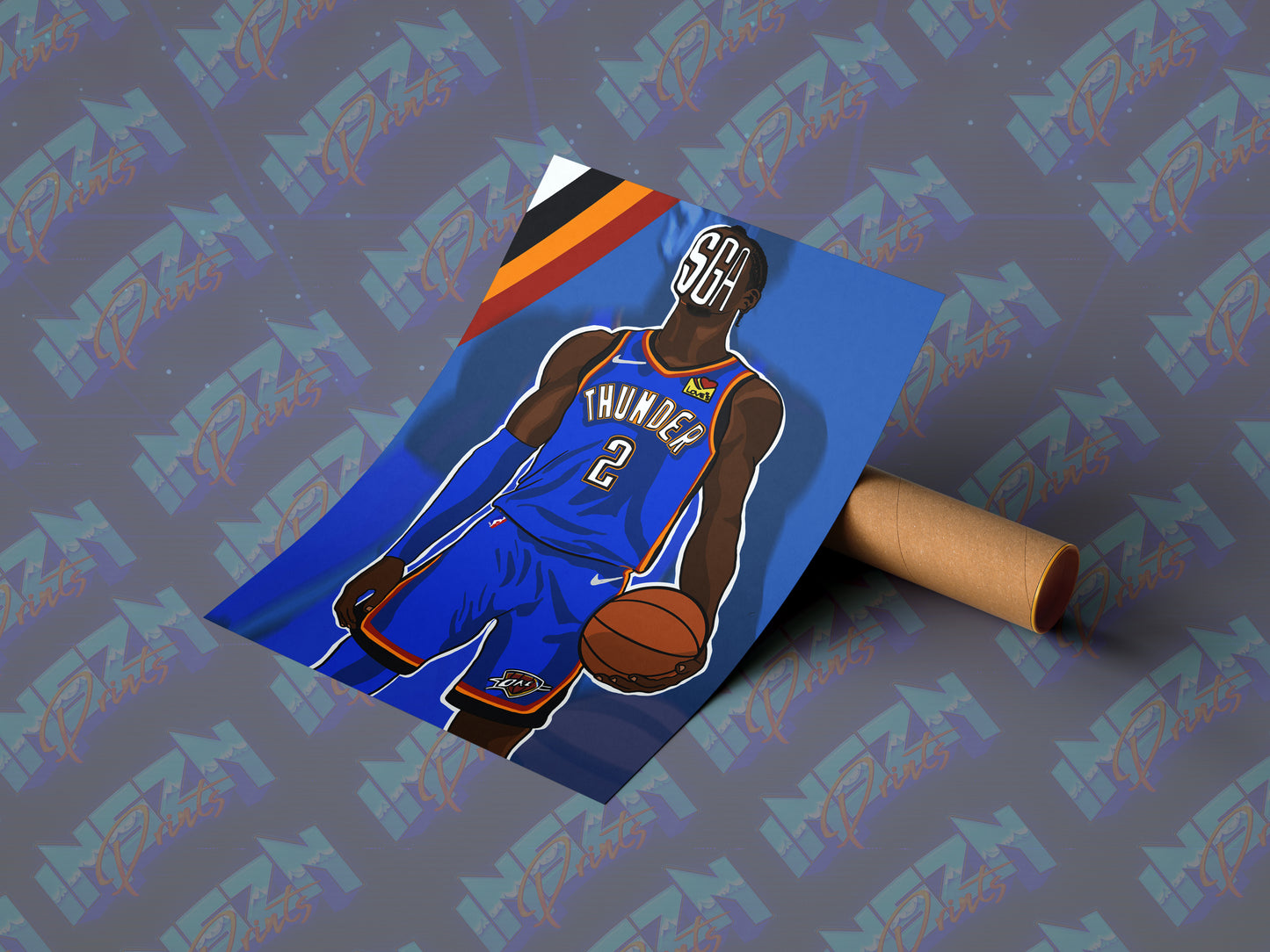 SHAI GILGEOUS 'NONCHALANT' ALEXANDER POSTER