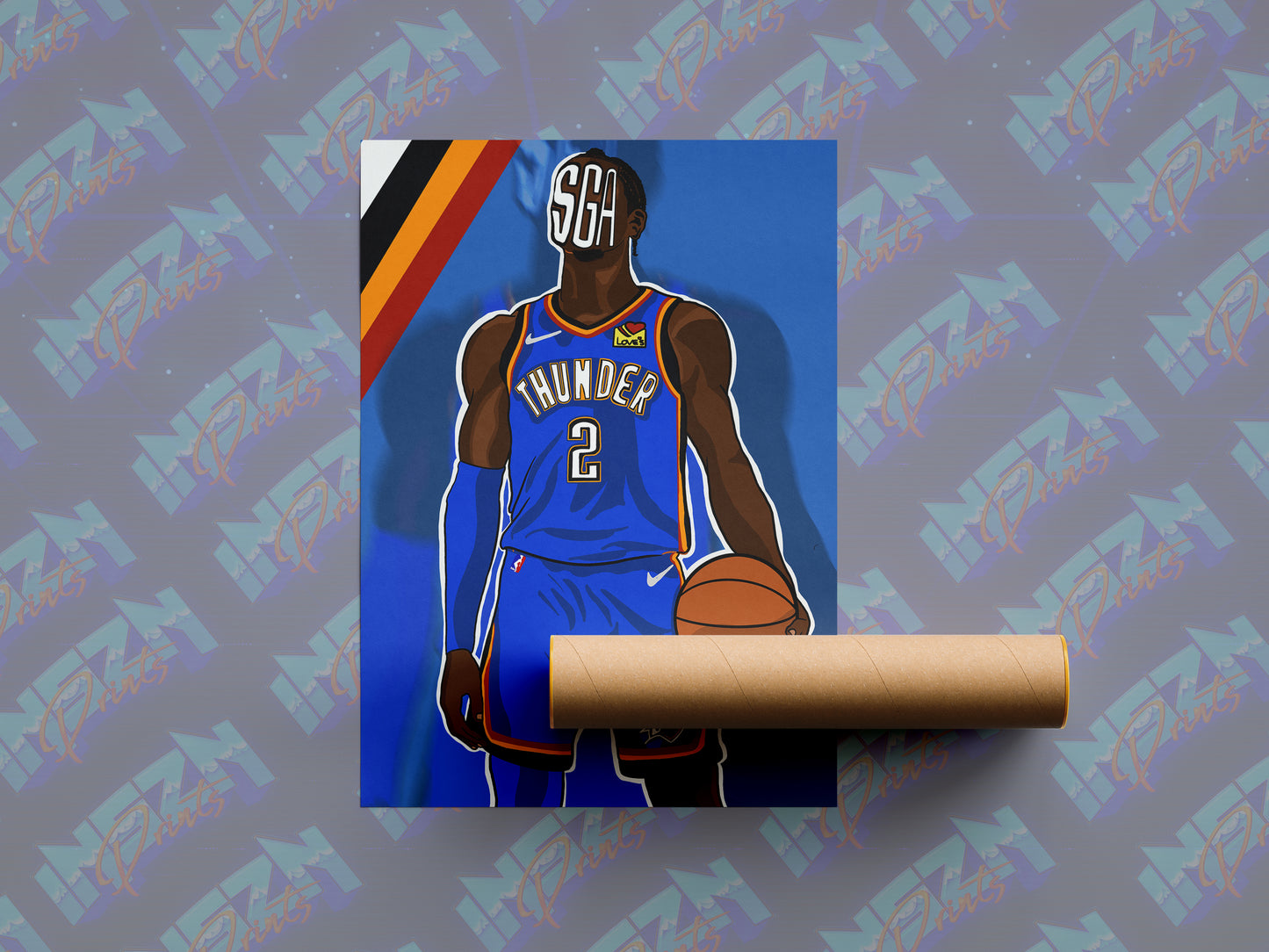 SHAI GILGEOUS 'NONCHALANT' ALEXANDER POSTER